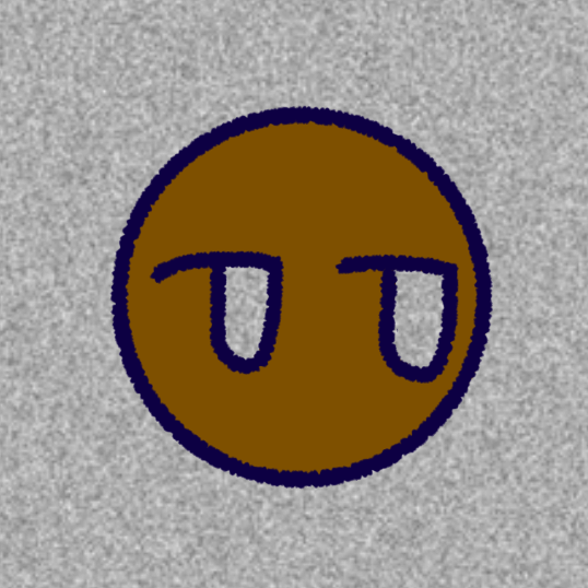 a dark skinned person’s head. Their eyes are open and they have static in their eyes. Around them is static.